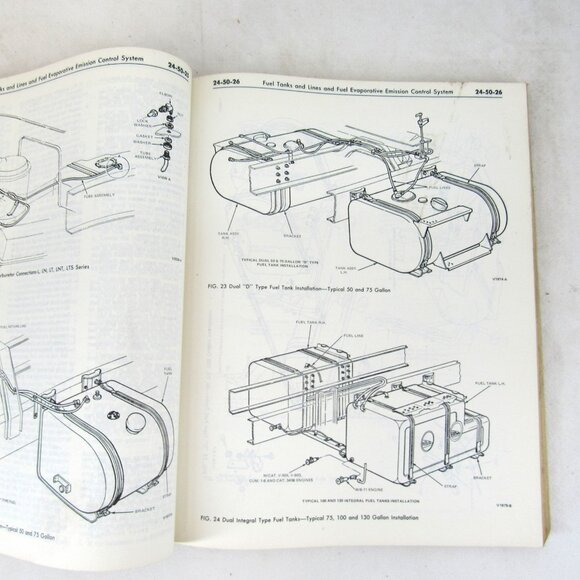 Ford 1976 Truck Shop Manual Vol 2/ Engine September 1975 FPS 365-127-76B - Picture 6 of 8
